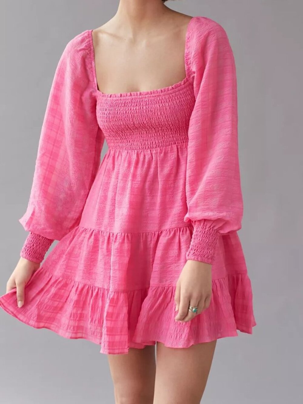 Urban Outfitters Hot Pink Mini Dress s